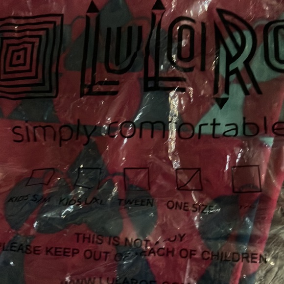 NWOT (but have bag) LLR Lularoe Disney OS leggings - Picture 4 of 4